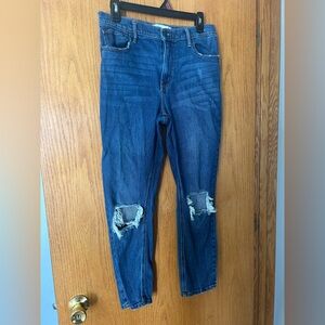 Abercrombie & Fitch Blue Skinny Jeans